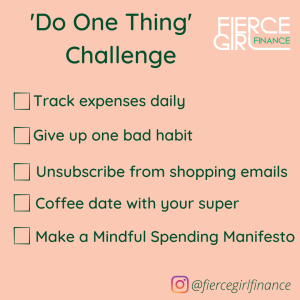 To-do list One Thing Challenge